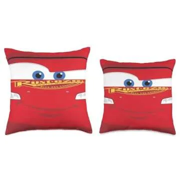 Disney PIXAR Cars Lightning McQueen Throw Pillow