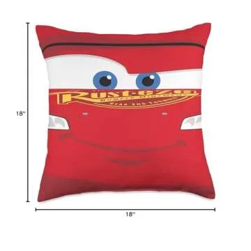Disney PIXAR Cars Lightning McQueen Throw Pillow