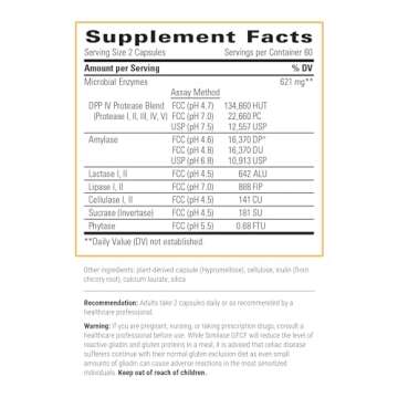Integrative Therapeutics Similase GFCF - Digestive Enzyme Supplement for Occasional Gas & Bloating* ...