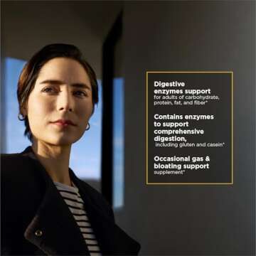 Integrative Therapeutics Similase GFCF - Digestive Enzyme Supplement for Occasional Gas & Bloating* - Supports Gluten & Casein Digestion* - 120 Vegan Capsules