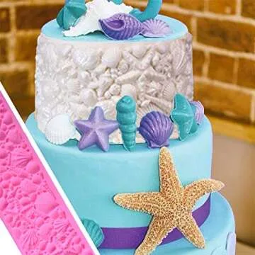 Cestony Sea Theme Conch Silicone Cake Mold - All Purposes