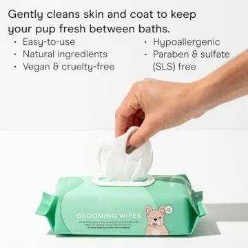 Wild One Dog Grooming Wipes - Cruelty-Free & Eucalyptus Scented