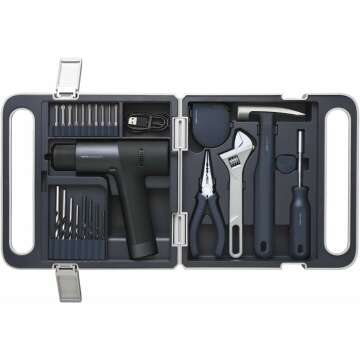 HOTO Cordless Brushless Drill Set – Smart & Practical