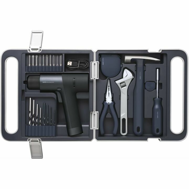 HOTO Cordless Brushless Drill Set – Smart & Practical