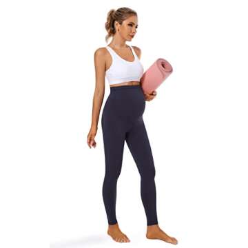 Comfortable Maternity Leggings for Active Moms