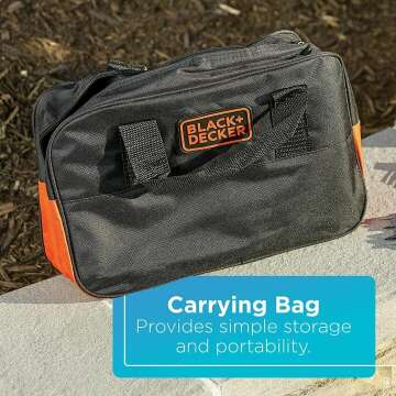 BLACK+DECKER 20V Max Drill & Tool Kit - 68 Pieces