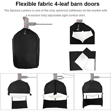 Aputure Lantern Softbox 26inch Quick-Setup for Soft Lighting