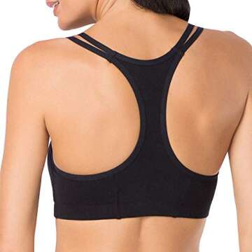 Fruit of The Loom Women's Cotton Sports Bra - 3 Pack