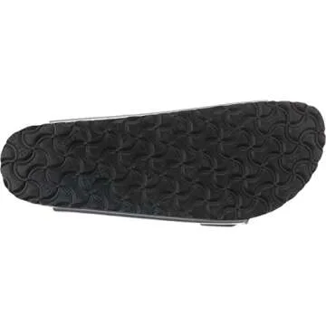 BIRKENSTOCK Women's Silver Mules Sandals for Maximum Comfort