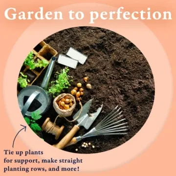 BeCraftee Jute Twine 2mm Thick - 656 Feet Long for Crafts