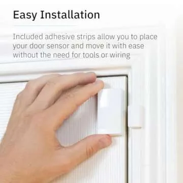 Abode Mini Door/Window Sensor | Be Alerted to Doors & Windows Opening and Closing | Works with Apple HomeKit | Requires Abode Hub