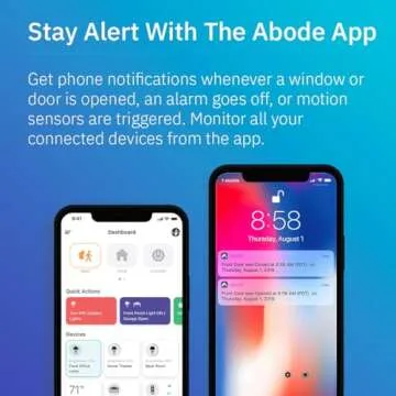 Abode Mini Door/Window Sensor | Be Alerted to Doors & Windows Opening and Closing | Works with Apple HomeKit | Requires Abode Hub