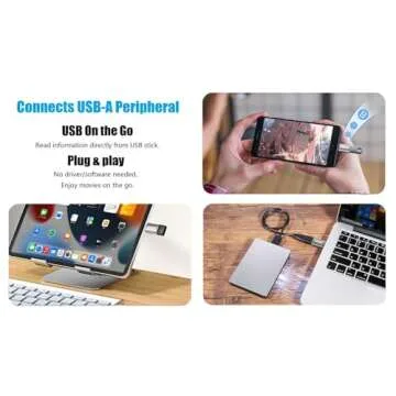 AVMAX USB Adapter 4 Pack for Fast Data Transfer and Charging