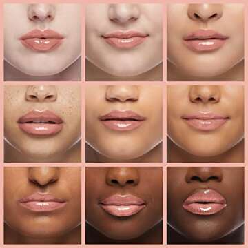 Buxom Full-On Plumping Lip Polish, Tinted Lip Plumper Gloss, Plumping Formula with Peptides & Vitamin E, Moisturizing Lip Plumping Gloss (Alexis, 0.15 Fl Oz)