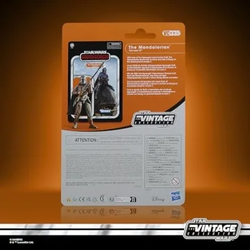 STAR WARS The Vintage Collection Blurrg & The Mandalorian, The Mandalorian 3.75 Inch Collectible Action Figure 2-Pack