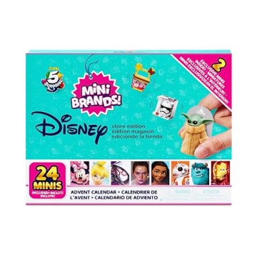 Mini Brands Disney Advent Calendar 24 Pack Toys