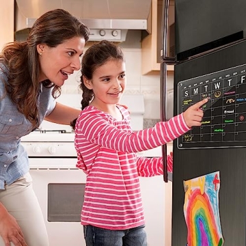 WALGLASS Acrylic Fridge Calendar for Smart Organization