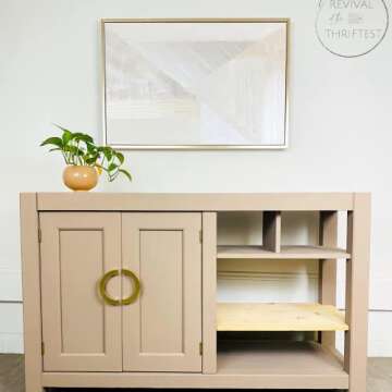 Dixie Belle Paint Company Chalk Finish Furniture Paint | Mud Puddle (16oz) | Matte Rich Taupe Chic Chalk Mineral Paint | DIY Furniture Paint