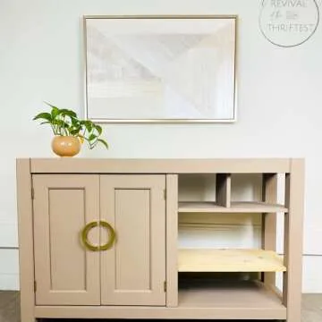 Dixie Belle Paint Company Chalk Finish Furniture Paint | Mud Puddle (16oz) | Matte Rich Taupe Chic Chalk Mineral Paint | DIY Furniture Paint