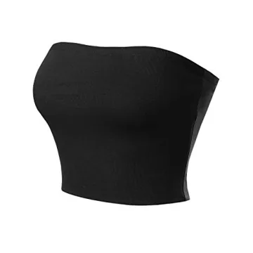 MixMatchy Women's Double Layered Bandeau Top for Versatile Style