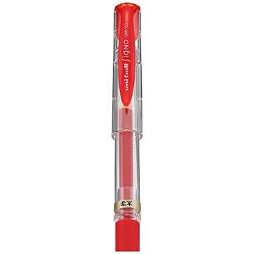 Uni Gel Ballpoint Pen Uni-Ball Signo Bold 1.0mm Red (UM153.15)