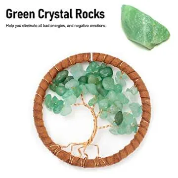 Unique Blue Tree of Life Dream Catcher with Lights