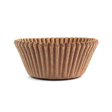 Eoonfirst Baking Cups 200 Pcs Eco-Friendly Greaseproof Paper