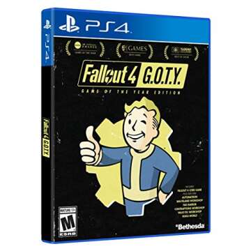 Fallout 4 Game of The Year Edition - Experience Epic Adventures on PS4