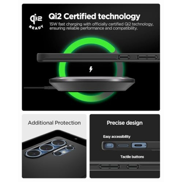 Stylish Spigen Thin Fit MagFit Case for Galaxy S25 Ultra