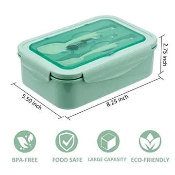 LOVINA Bento Box for Healthy Meals On-the-Go