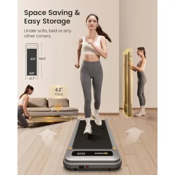 ULEVO Walking Pad Treadmill for Home Office Fitness