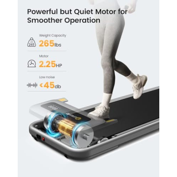 ULEVO Walking Pad Treadmill for Home Office Fitness