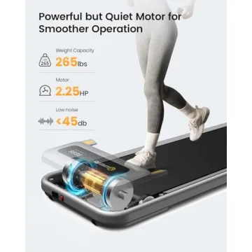 ULEVO Walking Pad Treadmill for Home Office Fitness