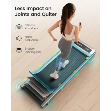 ULEVO Walking Pad Treadmill for Home Office Fitness