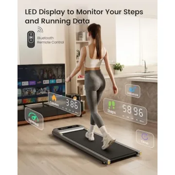 ULEVO Walking Pad Treadmill for Home Office Fitness
