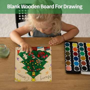 OUYZGIA 10 Pcs Basswood 3mm Plywood Sheets 15.7”x15.7”x1/8” for Laser Cutting Engraving 400x40...