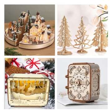 OUYZGIA 10 Pcs Basswood 3mm Plywood Sheets 15.7”x15.7”x1/8” for Laser Cutting Engraving 400x400x3mm Unfinished Wood Sheet DIY (400x400x3mm, 10 Pcs)