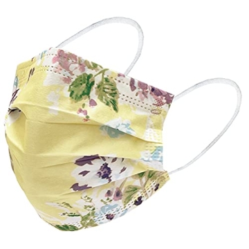 Everydayspecial 3 Layer Flower Print Masks for Adults