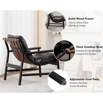 Stylish Janoray Sling Accent Chair for Elegant Spaces