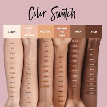 Best Bronze Bombshell Body & Leg Makeup in NW27 Light Beige