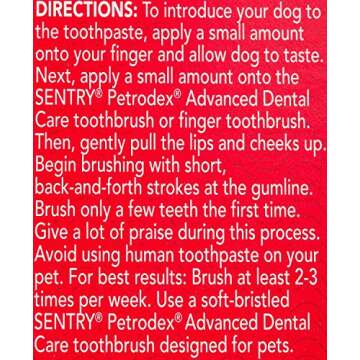 Petrodex Enzymatic Toothpaste Dog Poultry Flavor, 6.2-ounce (Pack of 6)