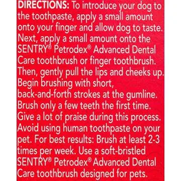 Petrodex Enzymatic Toothpaste Dog Poultry Flavor, 6.2-ounce (Pack of 6)
