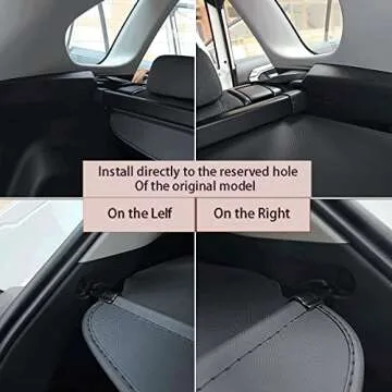 Viwinka RAV4 Cargo Cover Compatible with 2019 2020 2021 2022 Toyota Rav4 Accessories Retractable Trunk Security Cover Shielding Shade (Black/Canvas)