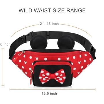 Charming Disney Minnie Mouse Fanny Pack for All Ages