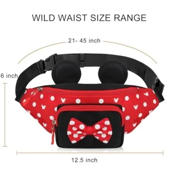 Charming Disney Minnie Mouse Fanny Pack for All Ages