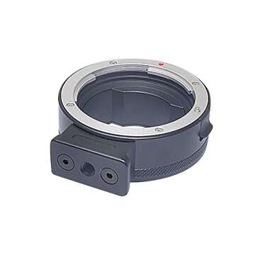 Mcoplus EF-EOS R Electronic Auto Focus Lens Mount Adapter for Canon EF/EF-S Lens to Canon EOS R Camera Body