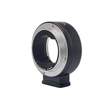 Mcoplus EF-EOS R Electronic Auto Focus Lens Mount Adapter for Canon EF/EF-S Lens to Canon EOS R Camera Body