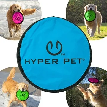 Hyper Pet Flippy Flopper Dog Frisbee for Safe Fetch Fun