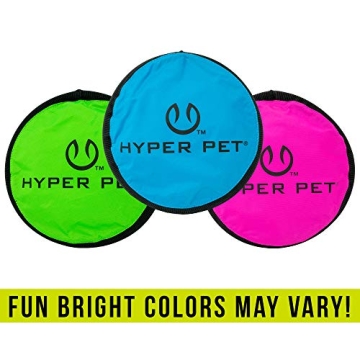 Hyper Pet Flippy Flopper Dog Frisbee for Safe Fetch Fun