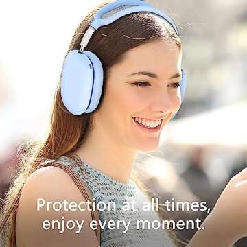 Stylish 3 in 1 Silicone Case Cover for AirPods Max